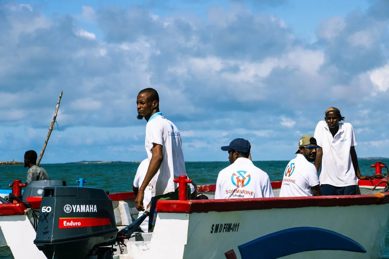 Sommarine crews conducting practical training at sea